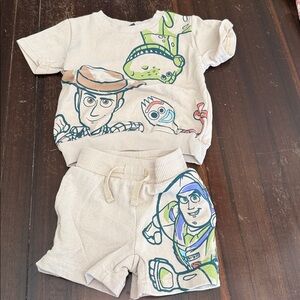 Toddler Boy Toy Story Matching Set 18mth
